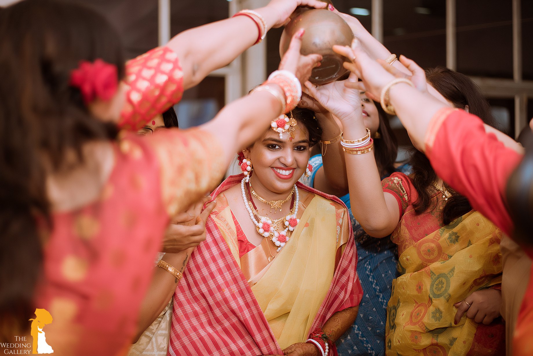 Haldi on sale ceremony jewellery